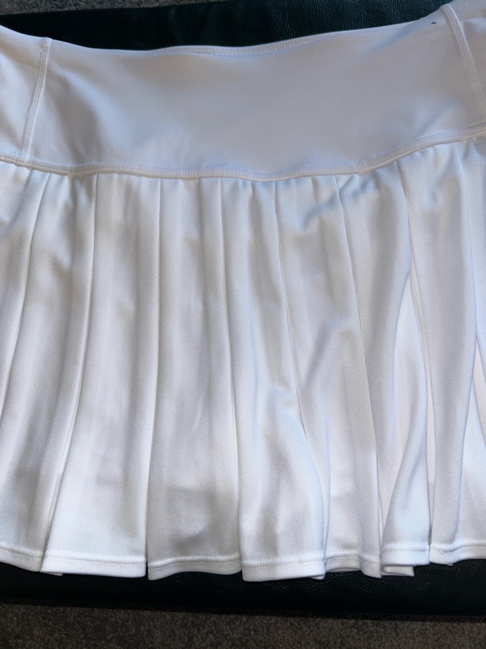 DKNY Sport XL Women’s White Pleated Skort NWT - Picture 5 of 7
